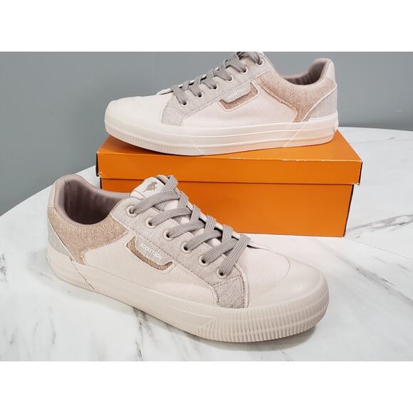 NEW SIZE 11 - Rocket Dog Women's Cheery Sneaker COLOR BLOCK PINK MAUVE PASTEL - Picture 1 of 7